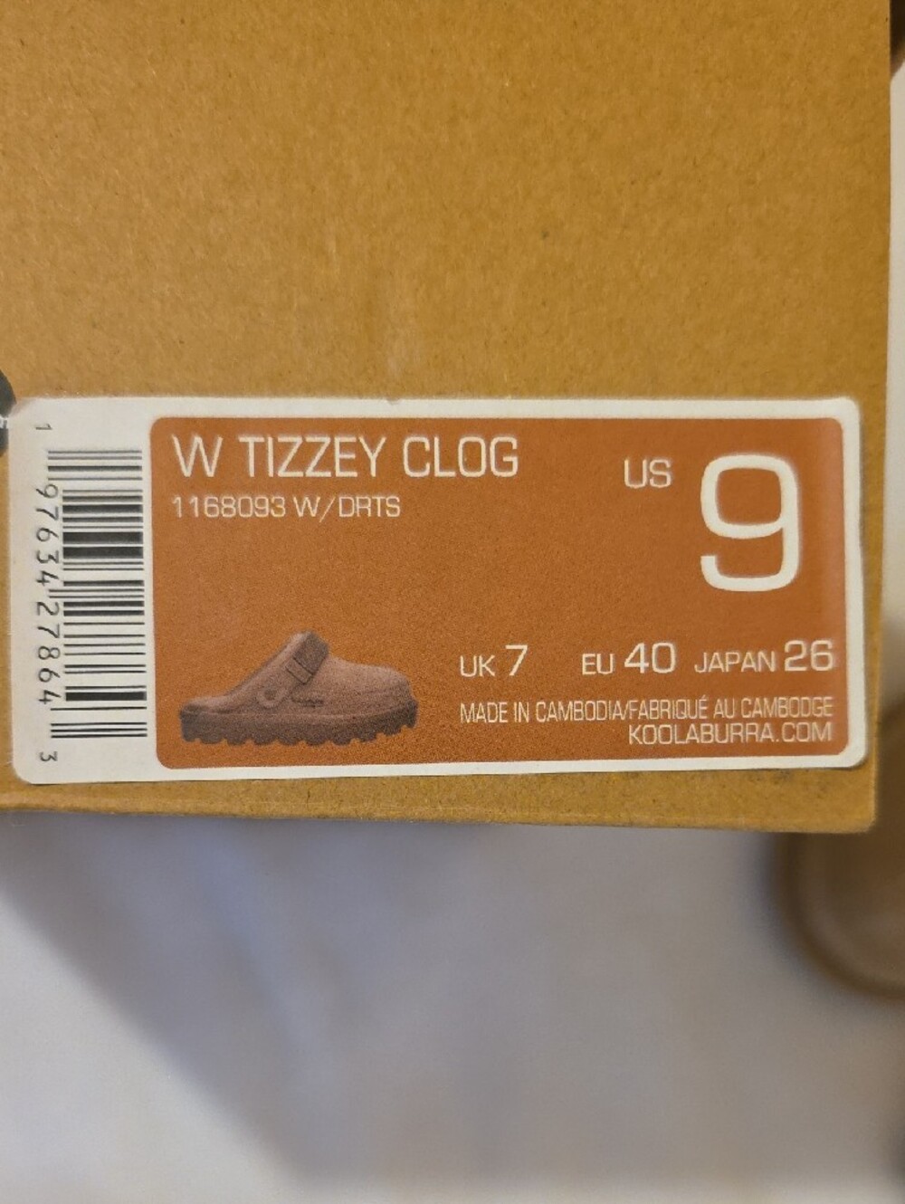Koolaburra By Ugg Women's Slip-On Suede Tizzey Clog in Tan Size 9 New - Picture 2 of 9